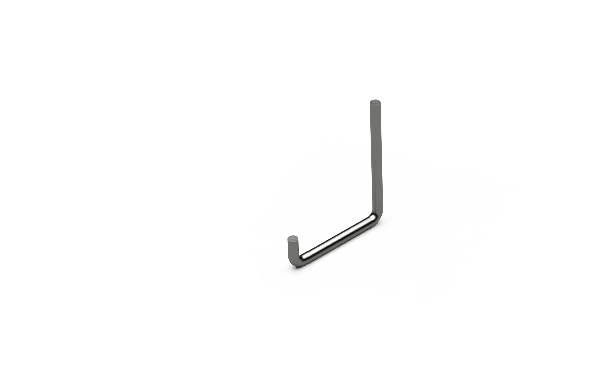 Draht gebogen